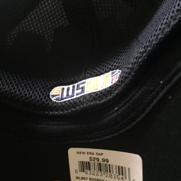 Boston Red Sox World Series 2007 League Champions Baseball Cap  - new with tags - Picture 3 of 6